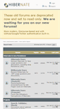Mobile Screenshot of forum.hibernate.org